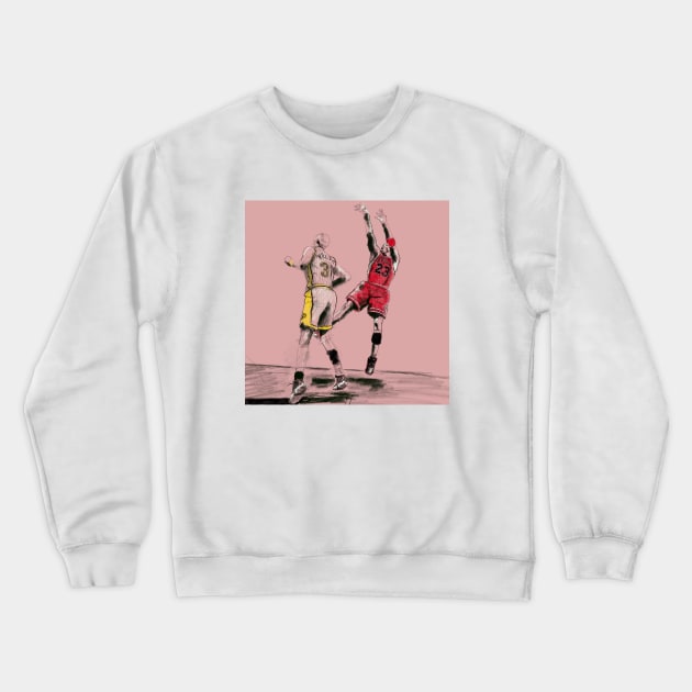 Michael Jordan Crewneck Sweatshirt by tea rent illustrations